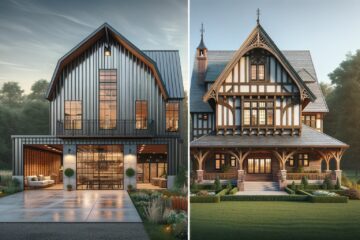 Barndominium or Tudor Home Comparing Styles for Your Little Rock, AR Custom Build