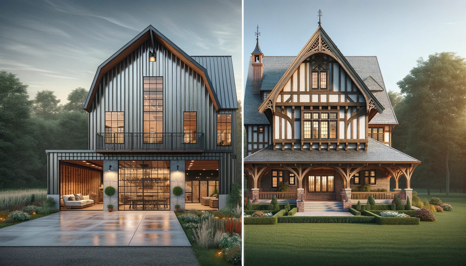 Barndominium or Tudor Home? Comparing Styles for Your Little Rock, AR Custom Build 2 Silver Field Construction Home Builder Arkansas Barndominium or Tudor Home Comparing Styles for Your Little Rock AR Custom Build